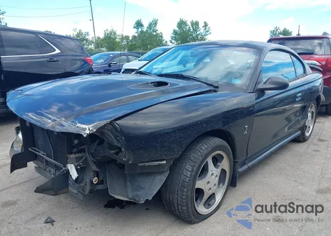 1997 Ford Mustang Cobra из США, поврежденный, VIN 1FALP47V0VF191639